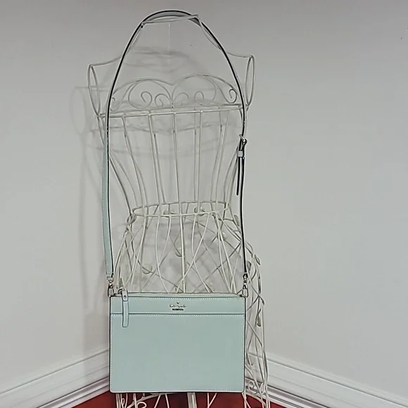 Kate Spade Cameron Street Clarise in Baby Blue 💙 Crossbody Purse - Picture 3 of 12